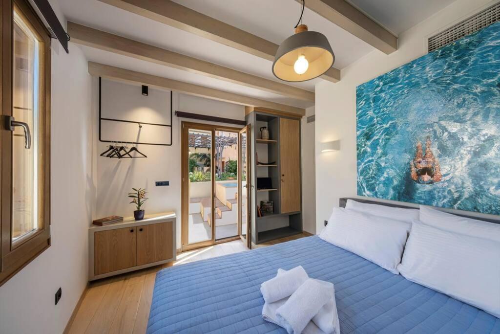 Casa Eva With Outdoor Heated Jacuzzi And Hamam Villa Hriszí Aktí Haniá Kültér fotó